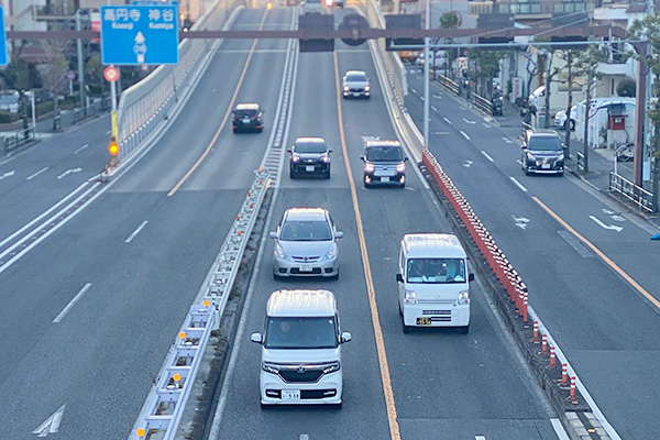 足立区の後続車からのプレッシャー