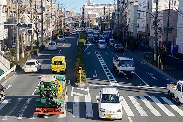 大田区の幹線道路
