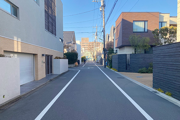 世田谷区 走りやすい整形地